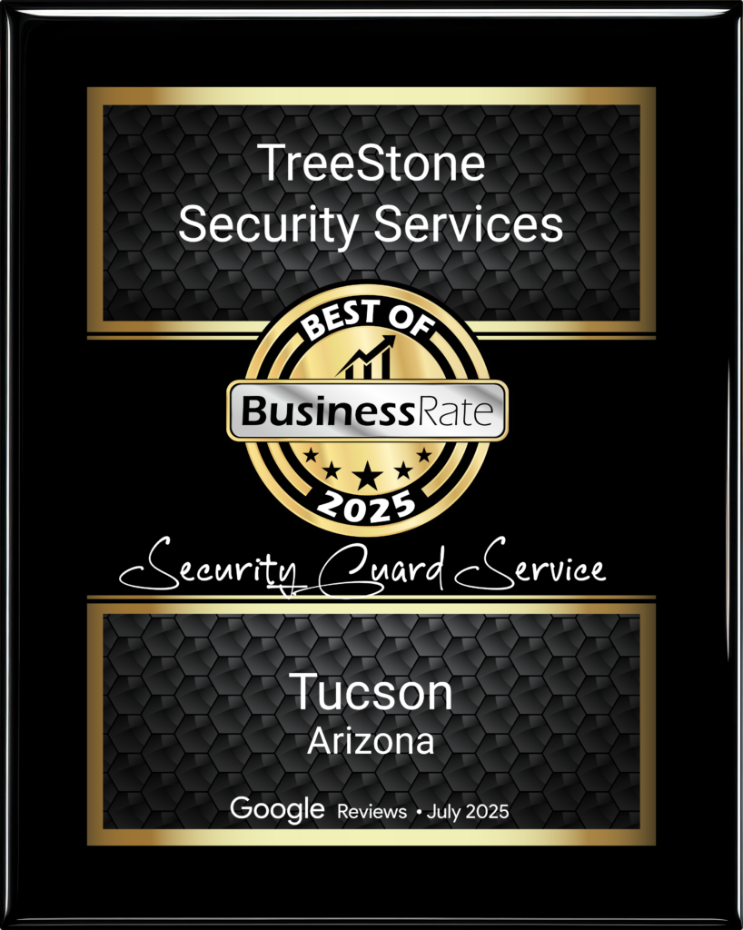 Tucson's Best Security Guard Service Award